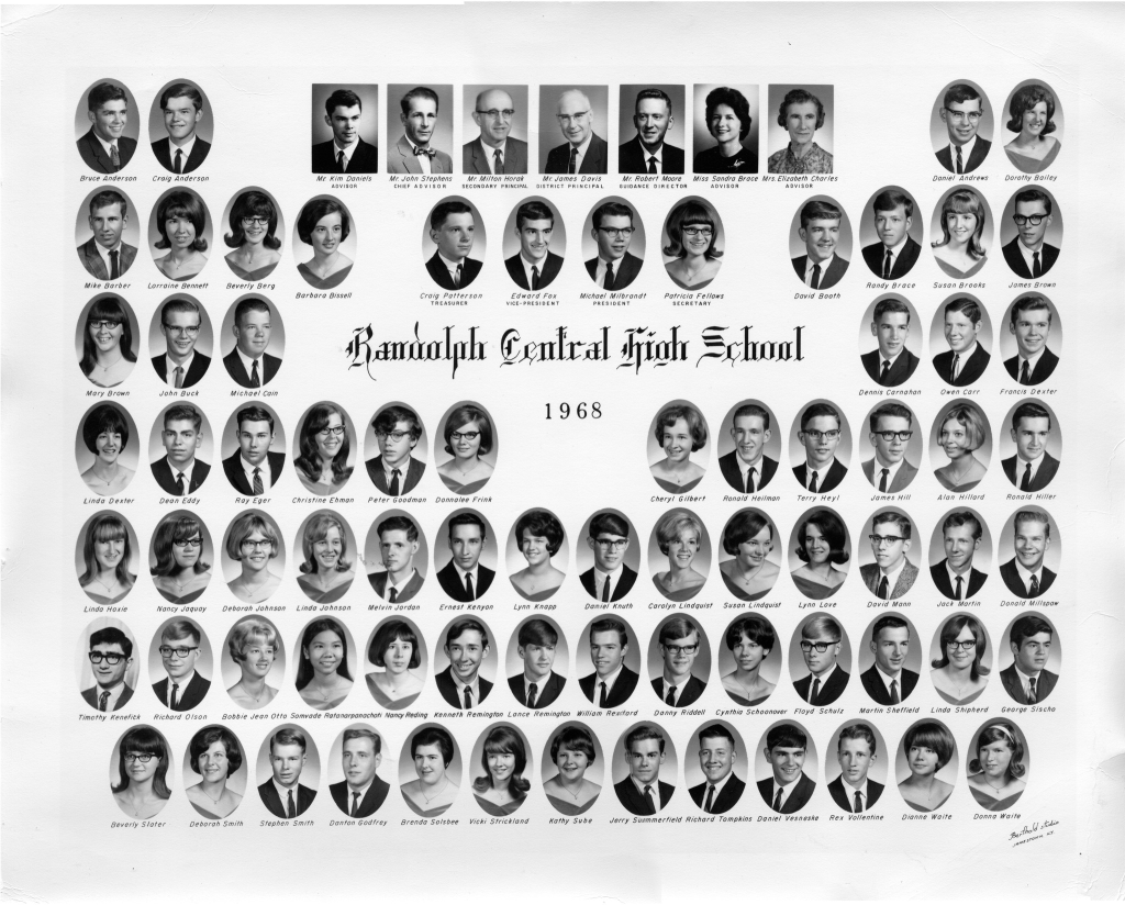 1968 Graduation Class Photo